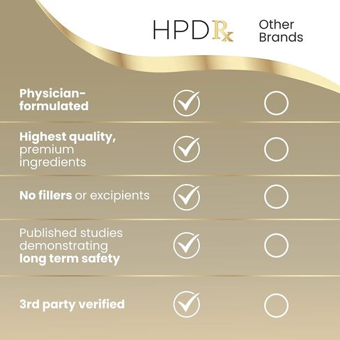 HPD Rx ONE تعزيز المناعة مكملات الفيتامينات HPV للنساء والرجال | دعم الدفاع المناعي المتقدم | يساعد على الاستجابة المناعية لفيروس الورم الحليمي البشري | 90 كبسولة، عبوة من 1 in Kuwait