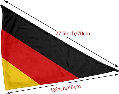 National Flag of Germany Dog Bandana,Dog Bandanas Triangle Bibs Scarf Accessories for Small Medium Large Dogs Cats Pets Animals in Kuwait