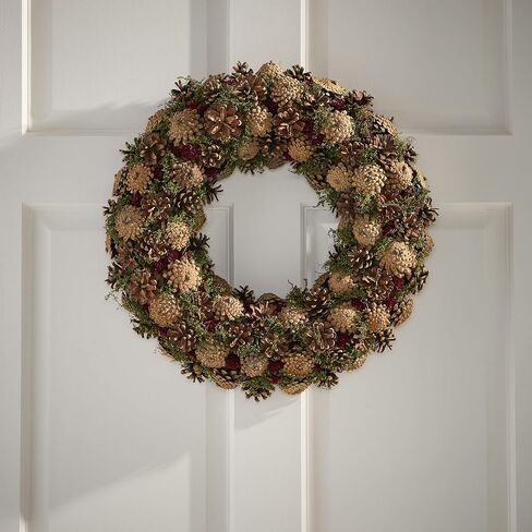 إكليل زهور من Christopher Knight Home 313662، طبيعي in Kuwait