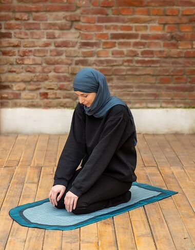 TAKVA The Pocket Sejadah LIMITED EDITION | Portable waterproof prayer mat, Muslim gift, Ramadan present, Islamic gift, eid gift, travel prayer mat (Design in Japan, Made in Turkey) (Kilim) in Kuwait