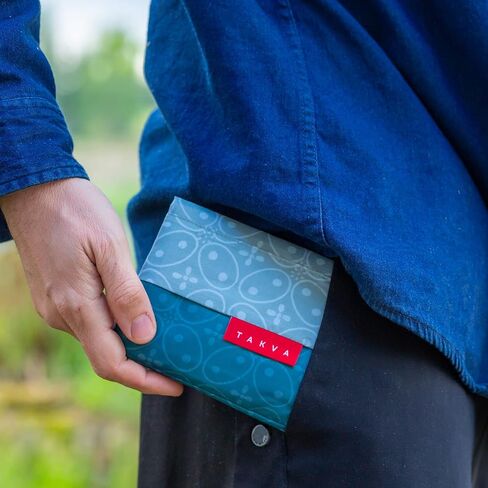 TAKVA The Pocket Sejadah LIMITED EDITION | Portable waterproof prayer mat, Muslim gift, Ramadan present, Islamic gift, eid gift, travel prayer mat (Design in Japan, Made in Turkey) (Kilim) in Kuwait