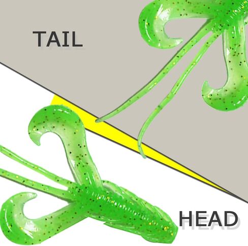 YOUHOT Ned Worms Lures, Ned-Rig-Baits Soft Plastic Fishing Baits for Bass Fishing in Saudi Arabia
