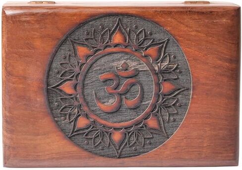 ABHISUBYA Handmade Wooden Box, Jewelry Organizer, Storage Box, Jewelry Boxes & Organizers, Gothic Decor, Wedding Gifts - Decorative Box5 in Kuwait