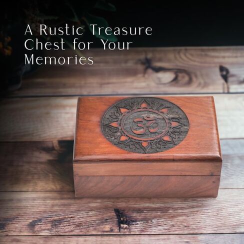 ABHISUBYA Handmade Wooden Box, Jewelry Organizer, Storage Box, Jewelry Boxes & Organizers, Gothic Decor, Wedding Gifts - Decorative Box5 in Kuwait