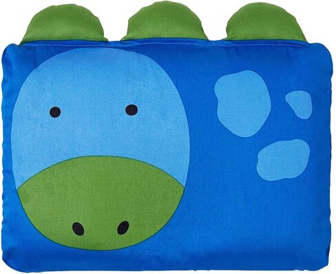 MILO & GABBY The Original Kids Animal, 100% Steen Cotton, 320 - Thread count, Zippered Closure Pillow cover, 10 x 13 inches, Mike in Saudi Arabia