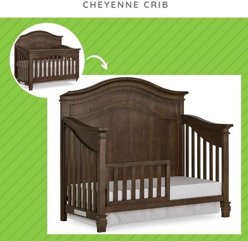CC KITS حاجز حماية لسلامة سرير الأطفال الصغار 814 لأسرة الأطفال Evolur (أبيض) in Kuwait