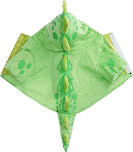 أزياء Spooktacular Creations للكلاب والقطط باللون الأخضر الفاتح على شكل ديناصور مناسبة لحفلات الهالوين، كرنفال الحيوانات الأليفة، ملابس تنكرية للحيوانات الأليفة in Saudi Arabia