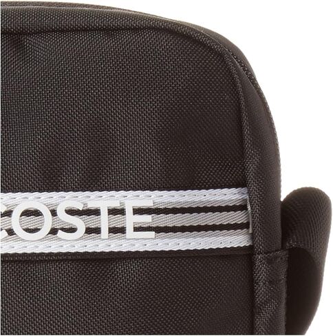 Lacoste Vertical Camera Bag, Noir Blanc in Saudi Arabia