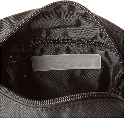 Lacoste Vertical Camera Bag, Noir Blanc in Saudi Arabia