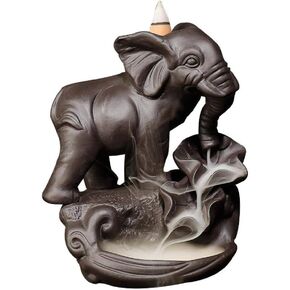 XUDREZ البخور البخور ديكور المنزل البخور حامل الرمال الأرجواني الفيل اليدوية للمنزل والمكتب in Kuwait