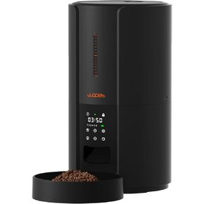 WOPET Automatic Cat Feeder, FT70 Plus 4L Auto Pet Dry Food Dispenser with Desiccant Bag for Cats and Dogs, Timed Cat Feeder Programmable 6 Meals Per Day, 10s Voice Recorder in Kuwait