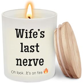Wife Gifts from Husband - Gifts for Wife, Her, Fiance - Wedding Anniversary, Wife Birthday Gift Ideas, Valentines Day Gifts for Wife - Romantic Gifts for Her, I Love You Gifts for Her - Scented Candle