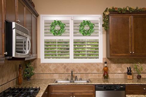 LSKYTOP Christmas Wreath Artificial Boxwood Wreath Green Wreath Car Wreath for Door Kitchen Cabinet Decor in Kuwait