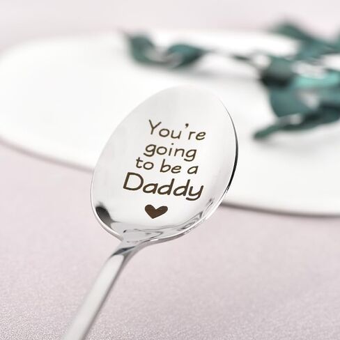 هدايا إعلان الحمل للأب، ستصبحين ملعقة أب، إعلان الطفل، زوج، كشف الحمل، هدايا للرجال in Kuwait