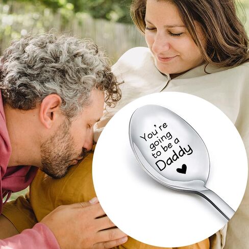هدايا إعلان الحمل للأب، ستصبحين ملعقة أب، إعلان الطفل، زوج، كشف الحمل، هدايا للرجال in Kuwait