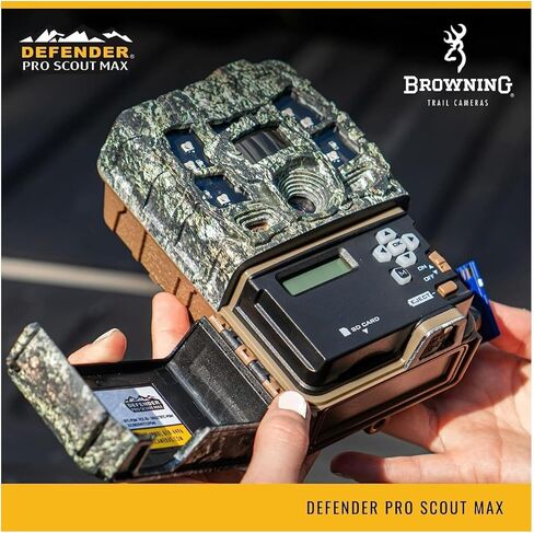 كاميرا Browning Trail Cameras Command Ops Elite 22 بدقة 22 ميجابكسل مع حزمة تقنية Illuma-Smart مع بطاقة ذاكرة SDHC UHS-I بسعة 32 جيجابايت (100 ميجابايت/ثانية)، وقارئ بطاقات USB عالي السرعة (4 عبوات) in Kuwait