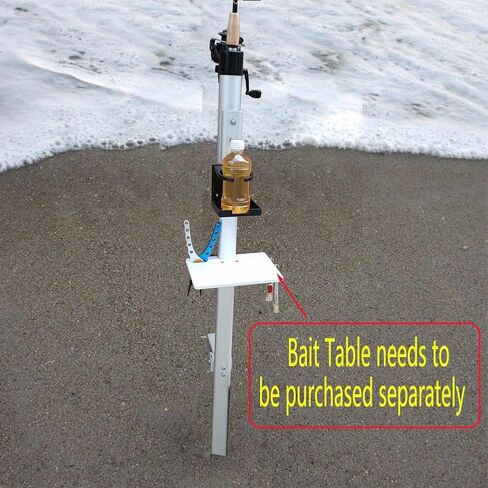 Brocraft Surf Rod Holder/Surf Spike Rod Holder with Cup Holder/Sand Spike Rod Holder/Sand Spikes for surf Fishing in Saudi Arabia