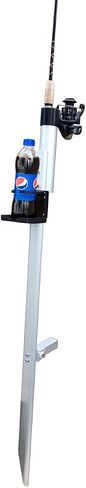 Brocraft Surf Rod Holder/Surf Spike Rod Holder with Cup Holder/Sand Spike Rod Holder/Sand Spikes for surf Fishing in Saudi Arabia