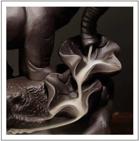 XUDREZ البخور البخور ديكور المنزل البخور حامل الرمال الأرجواني الفيل اليدوية للمنزل والمكتب in Kuwait