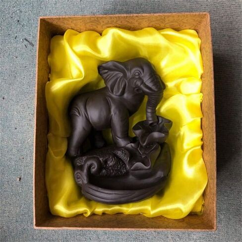 XUDREZ البخور البخور ديكور المنزل البخور حامل الرمال الأرجواني الفيل اليدوية للمنزل والمكتب in Kuwait