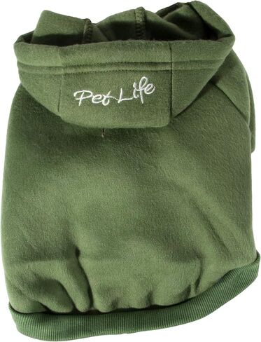 Pet Life ® Hooded Dog Sweater Made with Soft and Premium Plush Cotton - Dog Hoodie Pet Sweater Features Hook-and-Loop Closures for Easy Access and Machine Washable in Saudi Arabia