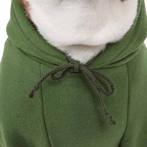 Pet Life ® Hooded Dog Sweater Made with Soft and Premium Plush Cotton - Dog Hoodie Pet Sweater Features Hook-and-Loop Closures for Easy Access and Machine Washable in Saudi Arabia