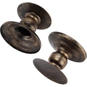 حاملي شموع قطعتين، عمود حديدي قديم، قاعدة شموع متينة ومتينة وبسيطة، لحفلات الزفاف المنزلية، زخارف رائعة لأعياد الميلاد، والعشاء، وغرفة المعيشة in Kuwait