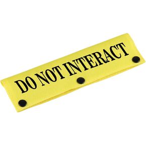 Funny Dog Leash Sleeve Have Do Not Interact Dog Leash Wrap Sleeve Pet Birthday Gift (Do Not Interact-Sleeve)