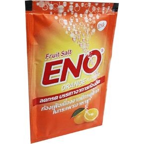 ENO, 20 Packs of ENO Sparkling Antacid Relief (Orange Flavoured, Fruit Salt) for Indigestion, Flatulence. (4.3 G/Pack). in Kuwait