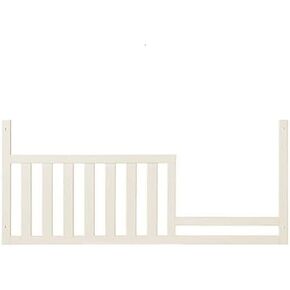 Toddler Bed Safety Guard Rail for Oxford Baby, Soho, Ozlo & Avalon Baby Convertible Cribs - Solid Wood Rail for Toddler Bed Conversion - Safety Rails for Children (Barn White, Option 2) in Kuwait