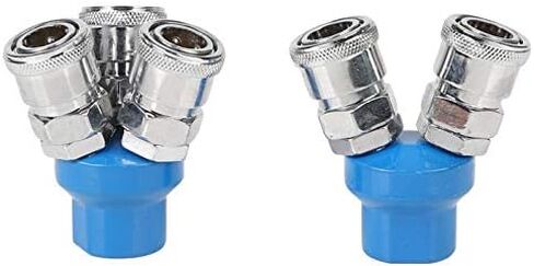 Lheng 3 طرق جولة التوصيل السريع خرطوم الهواء المنقسم مقرن المشعب كتلة 2 قطع in Kuwait