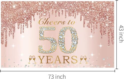 Large Cheers to 21 Years Birthday Decorations for Women, Pink Rose Gold Happy 21st Birthday Banner Backdrop Party Supplies, 21 Year Old Birthday Poster Background Sign Decor in Saudi Arabia