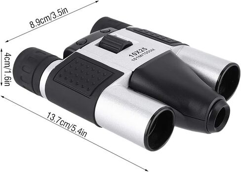 DT08 10X25 Binoculars Digital Camera Telescope for Outdoor Sport DVR Video Record - Lightweight and Compact Binoculars with 10-25x Zoom and Multiple Functions in Kuwait