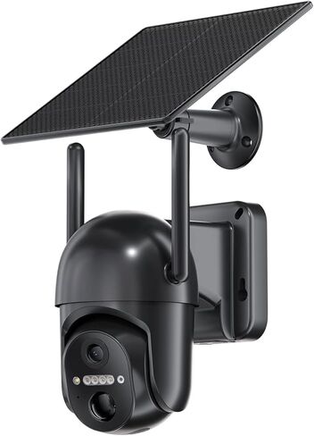 كاميرا مراقبة خارجية بدقة 2K، كاميرات مراقبة منزلية واي فاي بالخارج مع رؤية ليلية ملونة، رؤية قابلة للإمالة بزاوية 360 درجة، صوت ثنائي الاتجاه، كاميرا أمان للكشف عن الحركة، إنذار صفارة الإنذار، تسجيل بطاقة SD على مدار الساعة طوال أيام الأسبوع in Kuwait