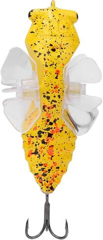 VBESTLIFE Fishing Lures, 7.5cm Bionic Cicada Shape with Rotating Spins Propeller Treble Hook in Saudi Arabia