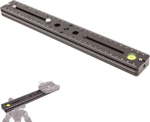 fotoconic 300mm الإفراج السريع المشبك متعدد الأغراض المزدوج السكك الحديدية المنزلق لوحة للكاميرا ترايبود Ballhead يناسب Benro Arca Swiss Sunwayfoto in Kuwait