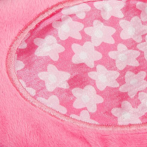 بطانية أمان ملونة للفتيات الصغيرات تذكار للأطفال حديثي الولادة على شكل زهرة لعبة بطانية ناعمة - وردي in Kuwait