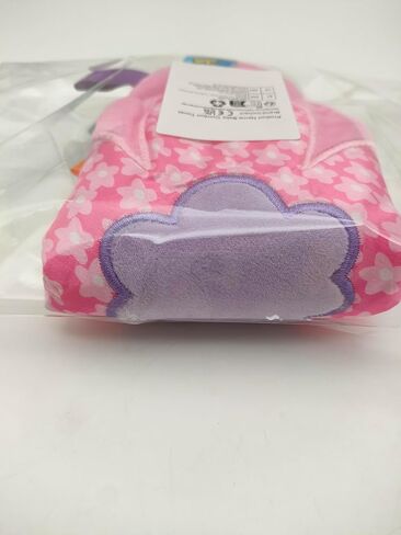 بطانية أمان ملونة للفتيات الصغيرات تذكار للأطفال حديثي الولادة على شكل زهرة لعبة بطانية ناعمة - وردي in Kuwait