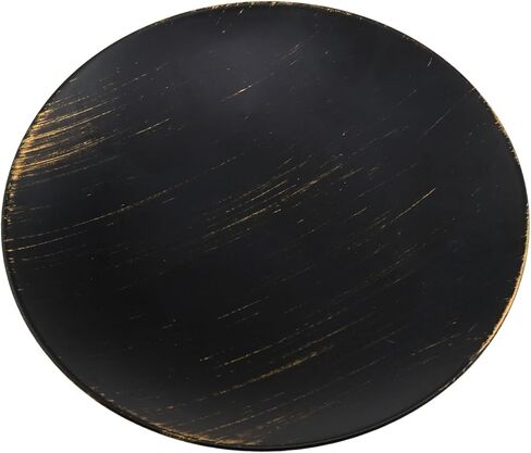 حامل شموع من الحديد بتصميم رترو من وانتان، حامل شموع معدني للاسرة والكنيسة وشمعدان الزفاف (ذهبي غامق) - قطعة واحدة in Kuwait