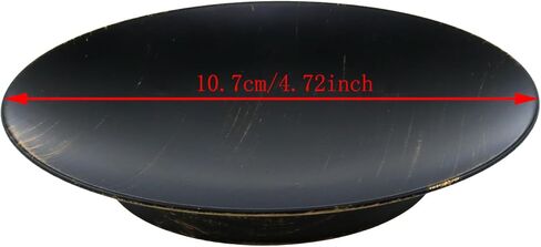 حامل شموع من الحديد بتصميم رترو من وانتان، حامل شموع معدني للاسرة والكنيسة وشمعدان الزفاف (ذهبي غامق) - قطعة واحدة in Kuwait