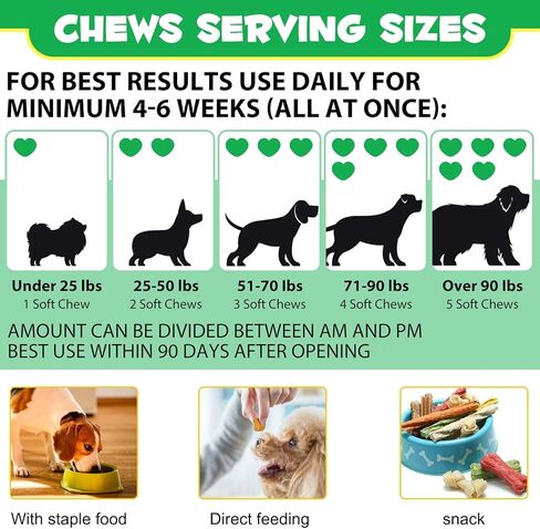 Dog Probiotics Chews, 120 Count Soft Probiotics Chews for Dogs, Support Immune, Healthier Skin & Coat, Allergy Itch Relief, Reduce Diarrhea, Improves Digestive Health, Relieves Gut, Boosts Energy in Kuwait