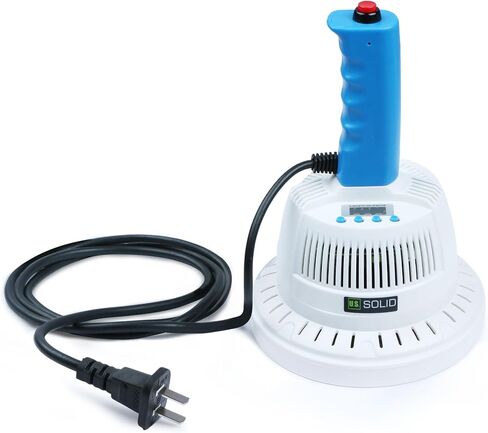 U.S. Solid Handheld Induction Sealer, 20-110mm Adjustable, Portable Electromagnetic Heat Cap Seal Machine for Plastic & Glass Bottles, Power & Time Control, Ideal for Packaging & Sealing in Saudi Arabia