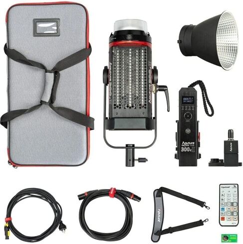 حزمة Aputure LS C300d II Daylight LED Monolight (V-Mount) مع قبة ضوئية Mini III (عنصران) in Saudi Arabia