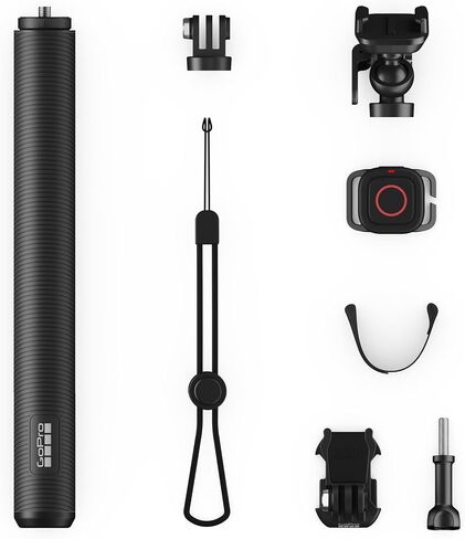 GoPro Extension Pole (Extends from 10" to 48") + Waterproof Shutter Remote - Official GoPro Accessory in Saudi Arabia