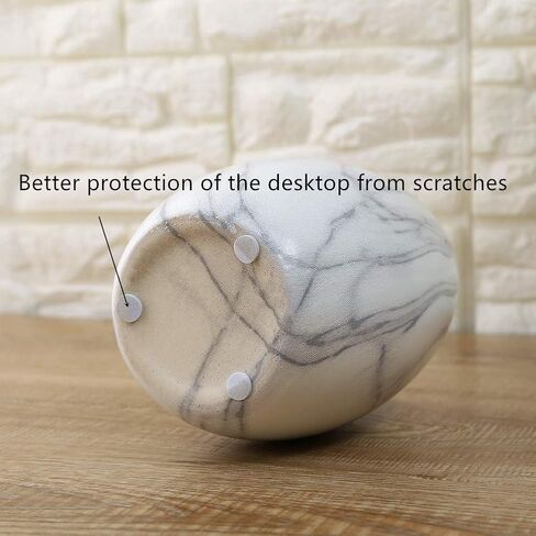 ANDING Marble Vase/White Flower Pot/Flower Display/Dedding/Housewarming Gift in Kuwait