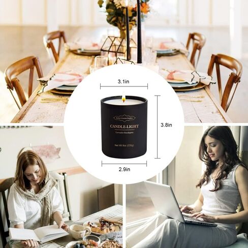 Gifts for Women,Men,Candles for Home Scented,Funny Gifts for Best Friend Women,Unique Candle Gifts for Colleagues,Mother's Day,Christmas,Valentines Day Gifts for Her,Father's Day Gifts,3 Packs. in Saudi Arabia
