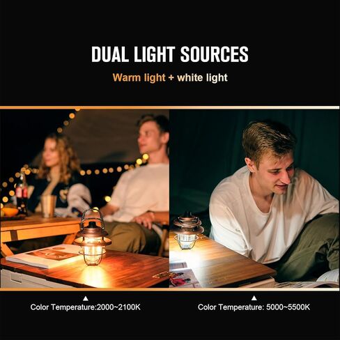 OLIGHT Olantern Classic Mini LED Camping Lantern، مصباح يدوي خفيف الوزن قابل لإعادة الشحن 300 لومن مع مصادر إضاءة مزدوجة، مصباح تخييم محمول للإعصار والطوارئ والمشي لمسافات طويلة (أسود) in Saudi Arabia