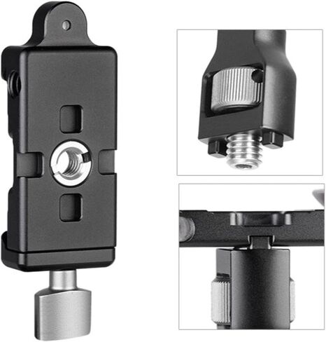 LEOFOTO DC-24 24mm Mini Clamp Arca/RRS Compatible 1/4" / 3/8" in Saudi Arabia