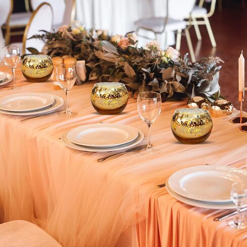 Zhehao 48 Pcs Gold Votive Candle Holders, Mercury Glass Candle Holder, Round Gold Tealight Candle Holder, Gold Centerpiece for Table, Wedding, Birthday, Anniversary, Parties, and Holiday Decorations in Saudi Arabia