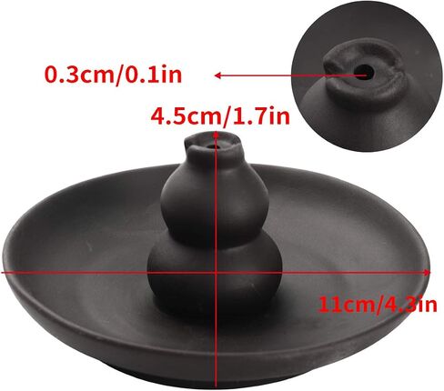 Incense Burner Gourd Type Design Coil Incense Holder Stick Incense Burner Brass in Saudi Arabia